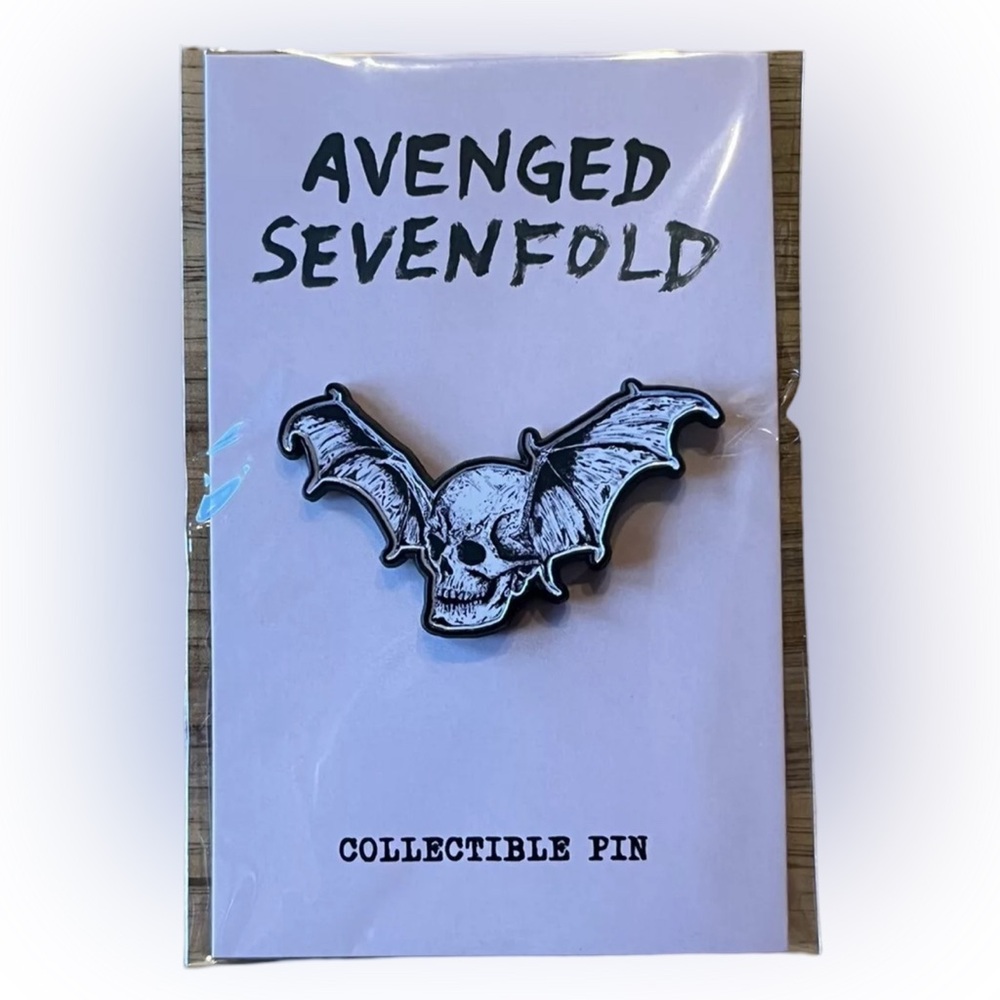 Wes Lang Avenged Sevenfold Life Is But A Dream Mystery Box Logo Collectors Pin